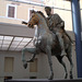 Emperor Marcus Aurelius on horseback (175 AD).