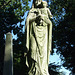 Virgin and Child Statue in Greenwood Cemetery, September 2010