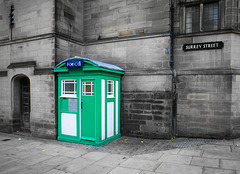 Police box - adjacent Sheffield town hall.