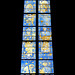 Rodez (12) 20 mai 2019. Cathédrale. Les vitraux de Stéphane Belzère (début 21e siècle).