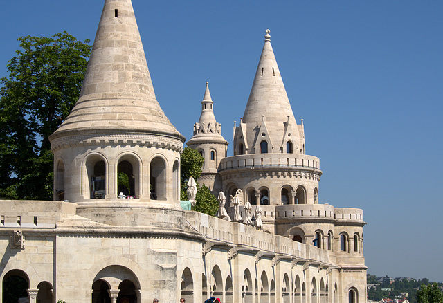 Fairy Tale Castle Towers in Budapest