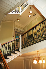 Staircase Hall, Tapton House, Chesterfield, Derbyshire