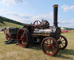 'The Mistress' steam traction engine and trailer