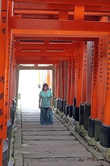 Jo at Fushimi Inari-Taisha