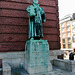Hamburg 2019 – Hauptkirche Sankt Michaelis – Statue of Martin Luther