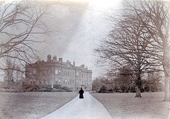 Mrs Mundy at Markeaton Hall, Derbyshire (Demolished) January 1st 1898