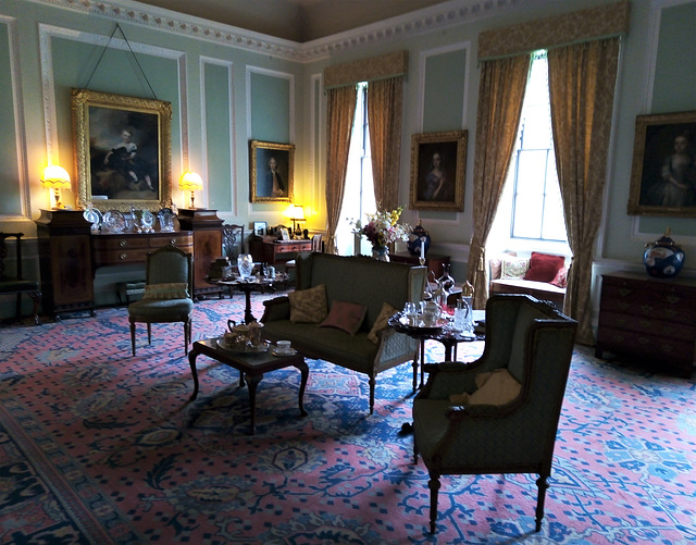The Morning Room at Lytham Hall.