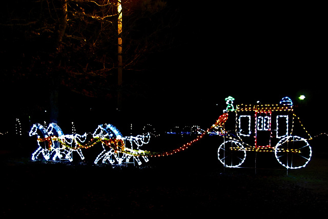 Christmas Lights - Stagecoach