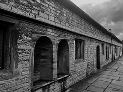 Almshouses wall