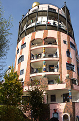 Das Hundertwasserhaus in Magdeburg
