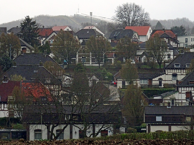 Former Miners neighborhood Leenhof , Landgraaf -Netherlands