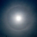 A 22 degree Halo around the Moon