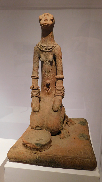 Kneeling Female Figure from Mali in the Metropolitan Museum of Art, February 2020