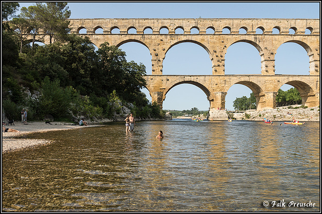 Baden am Pont du Gard