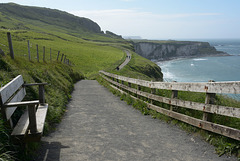 High cliff walk