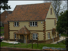 traditional new house at Bulford