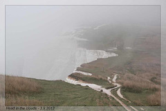 Seaford Head in the mist - 3.9.2013