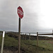 Un arrêt au milieu de nulle part / Stop sign in the middle of nowhere