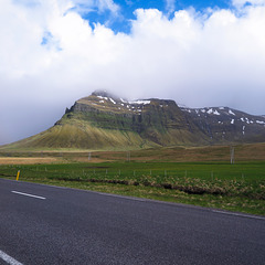 Kirkjufell from a distance