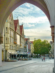 München, Blick durchs Karlstor
