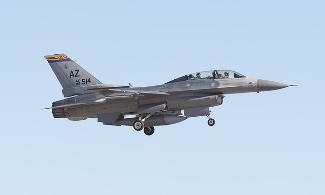 162nd Fighter Wing General Dynamics F-16D Fighting Falcon 85-1514