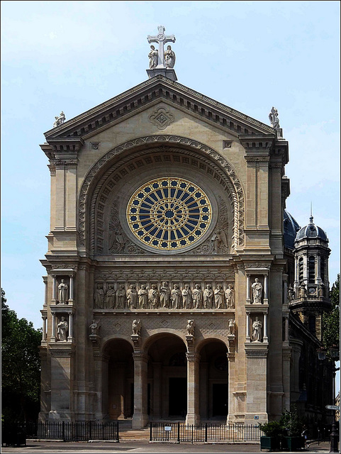 Eglise Saint-Augustin : la façade
