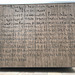 Engraved Latin Text