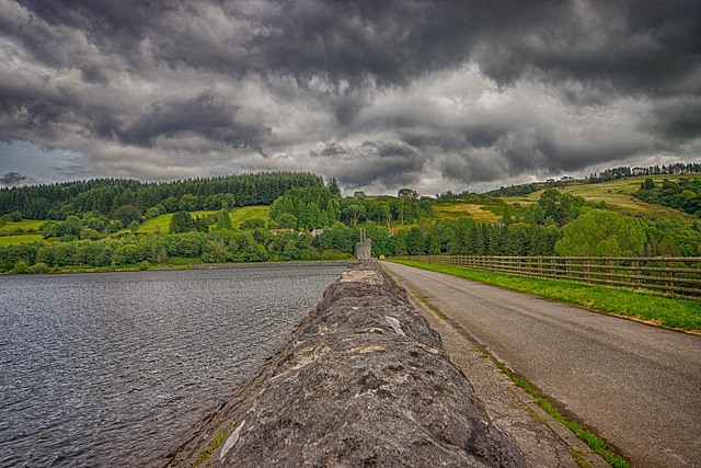 Llwyn-On Reservoir Dam HDR