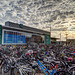Fahrräder am Hauptbahnhof Braunschweig