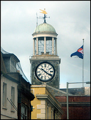 Bridport Town Hall clock