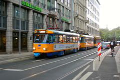 Leipzig 2015 – Tram 2107 on line 1 to Lausen