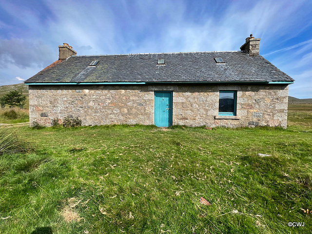 The old bothy at Melgarve