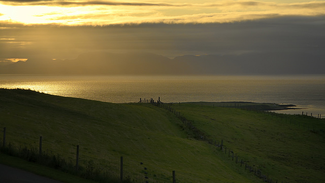 Misty Sunrise over the Inner Sound - Isle of Skye