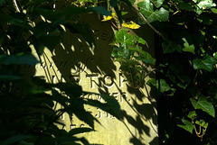 Light And Shadows At Preston Cemetery, North Tyneside