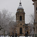 Birmingham Cathedral in the snow