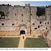 Bodiam Castle - the inside of the North Wall and main entrance - Summer 1998