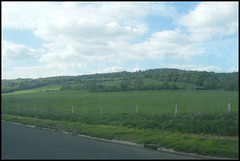 North Downs from the A25