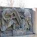 Monument soviétique à la gare routière de Florenc.
