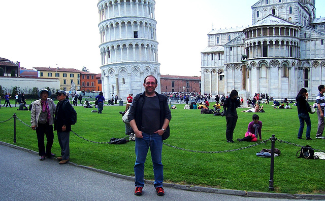IT - Pisa - me, near the Tower