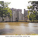 Bodiam Castle from the North-east - Summer 1998
