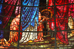 Detail of Sir Edward Burne-Jones Stained Glass, Cathedral, Birmingham
