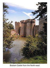 Bodiam Castle from the NW
