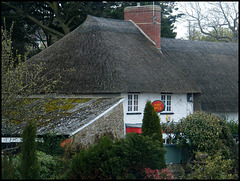 thatched post office
