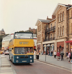 Shoreline Suncruiser Buses NHR 165M in Scarborough – 7 Sep 1996 (327-12)