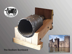 The Bodiam Bombard 14to16C Firepower Woolwich 25 7 2007