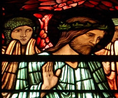 Detail of Sir Edward Burne-Jones Stained Glass, Cathedral, Birmingham