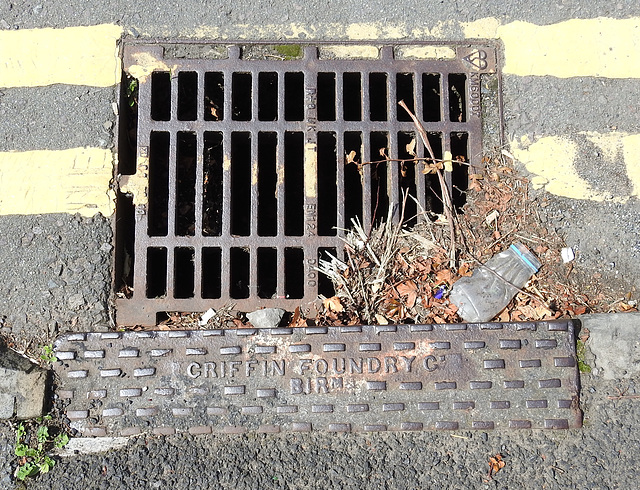 Griffin Foundry Gully Cover, New Road, Bromsgrove, Worcester 16 August 2017