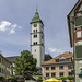 Wangen im Allgäu, Blick zur St. Martinskirche