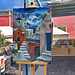 Santorini : Thera, gli artisti del luogo producono quadri della loro 0riginale città -