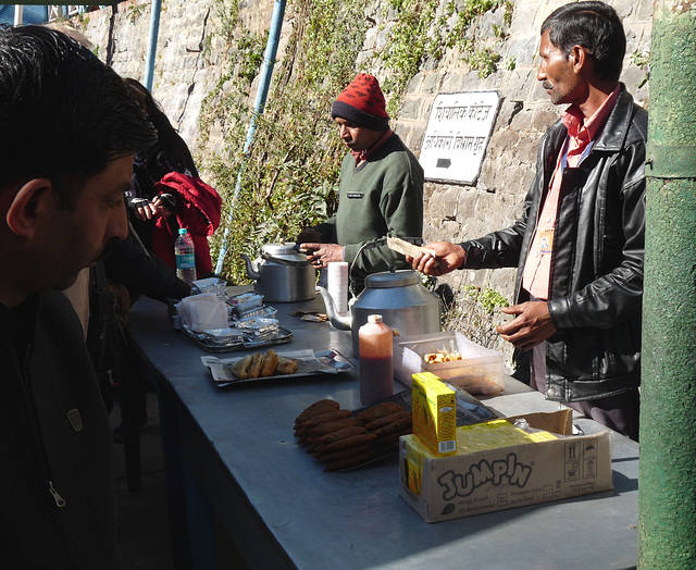 Kalka-Shimla- Last Minute Snacks at Barog